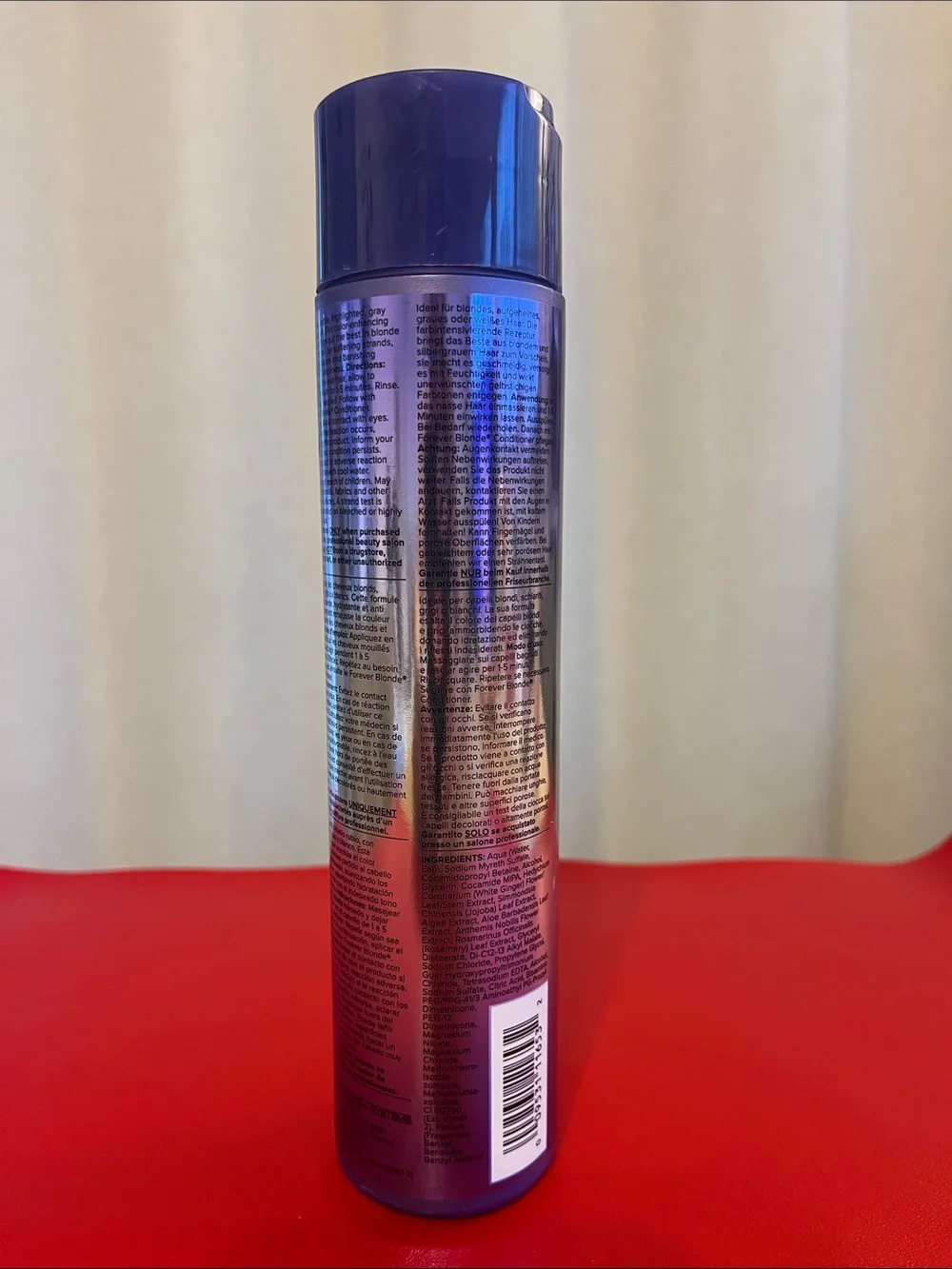 Paul Mitchell Platinum Blonde Shampoo - Purple and Silver Iridescent Bottle